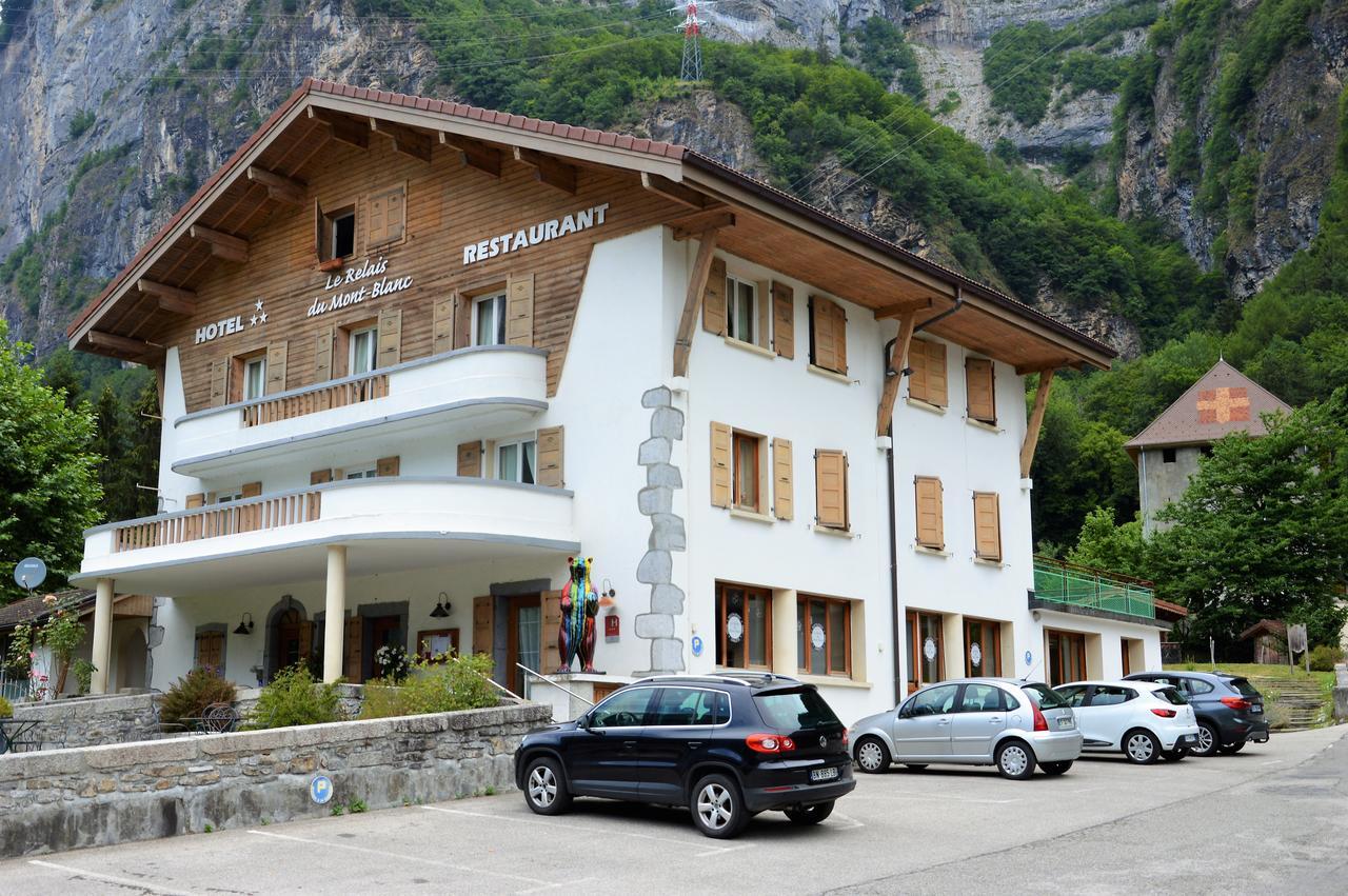Le Relais Du Mont Blanc Hotel Magland Exterior foto
