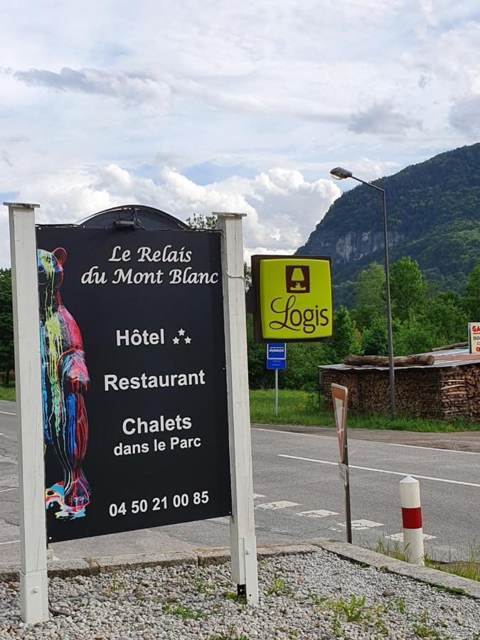 Le Relais Du Mont Blanc Hotel Magland Exterior foto